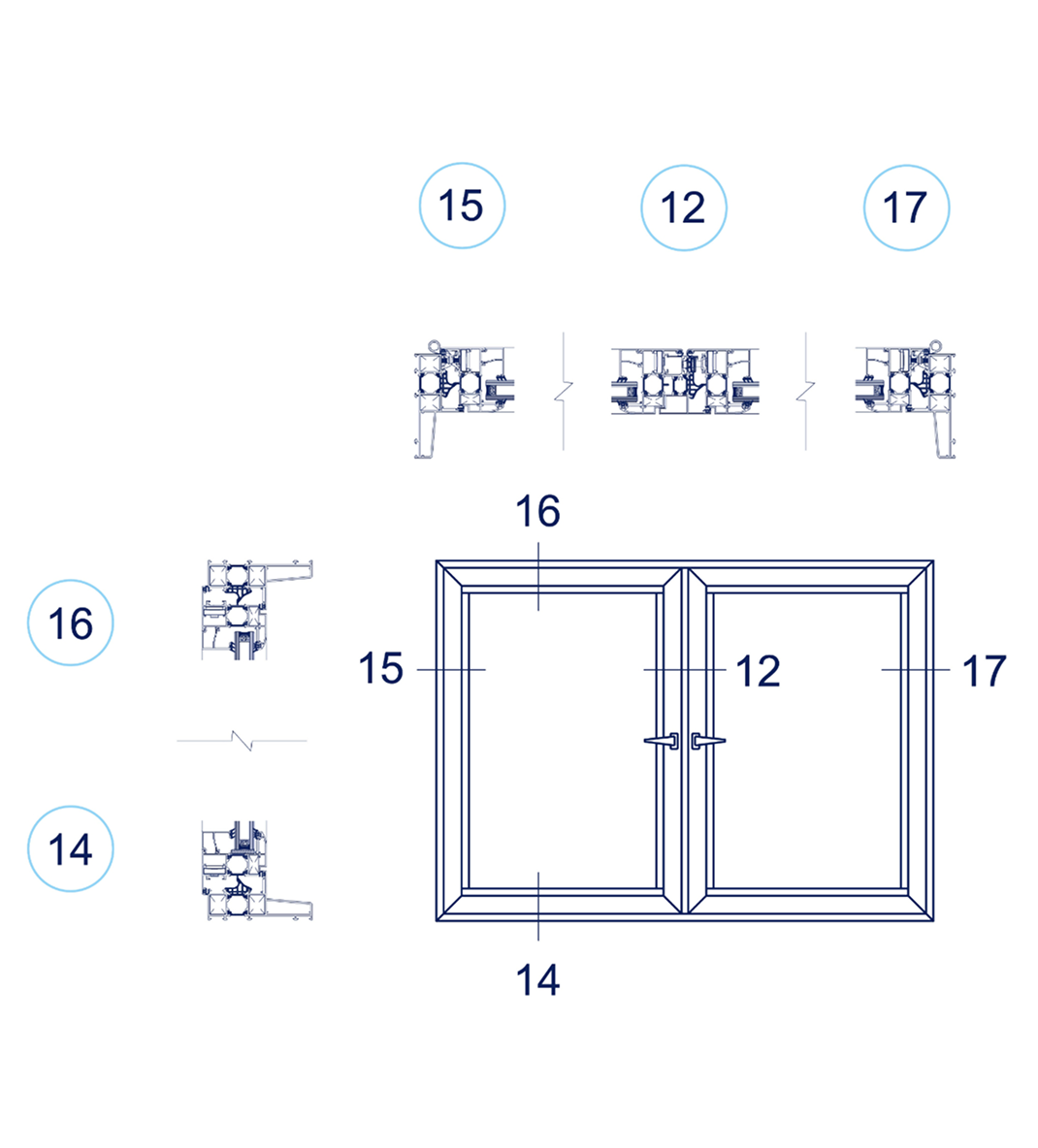 Window with a fixed panel