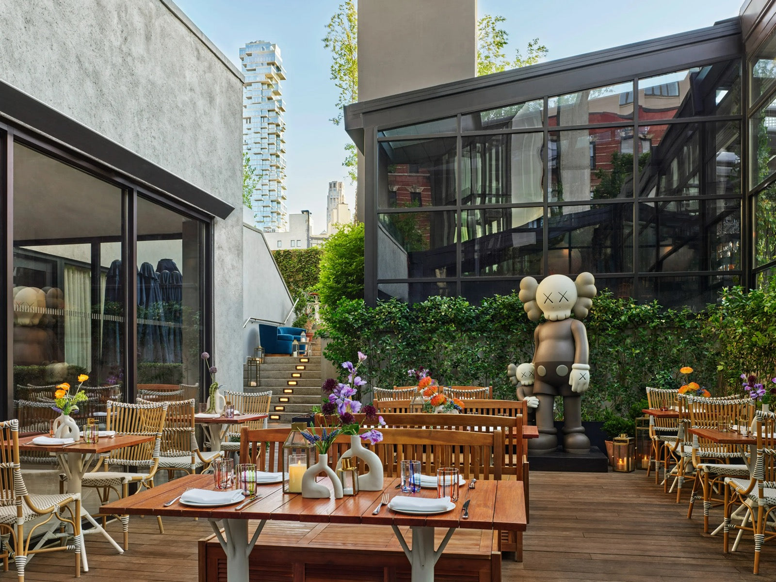 Installed railing system