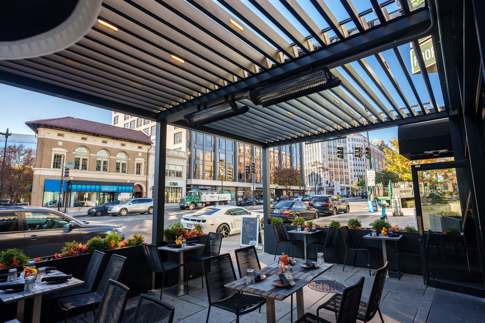 Installed railing system